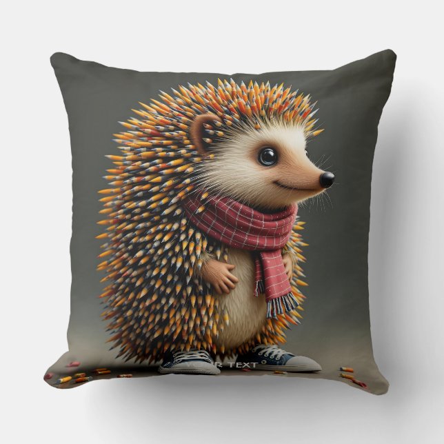 Fantasy Cute Hedgehog Sharp Needles Cushion (Front)