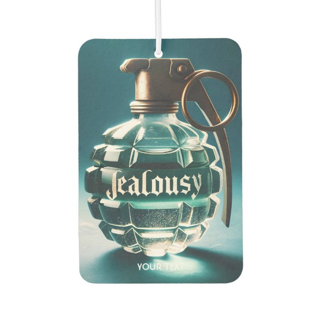Fantasy Cute Jealousy Bottle Potion Car Air Freshener (Front)