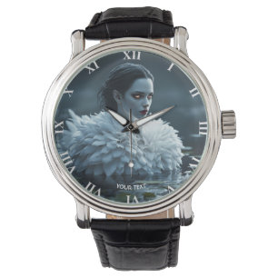 Fantasy Cute Lake Swan White Watch
