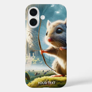 Fantasy Cute Mice Bow Forest iPhone 16 Case