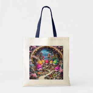 Fantasy Cute Mini Troll City Tote Bag