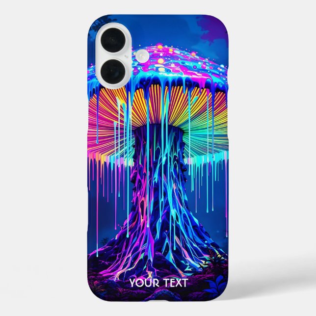 Fantasy Cute Mushroom Surreal Forest Case-Mate iPhone Case (Back)