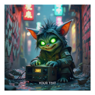 Fantasy Cute  Music Joy Street  Poster