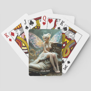 Fantasy Cute Old Big Boot Playing Cards