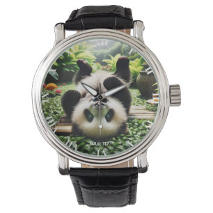 Fantasy Cute Playful Panda Baby Watch