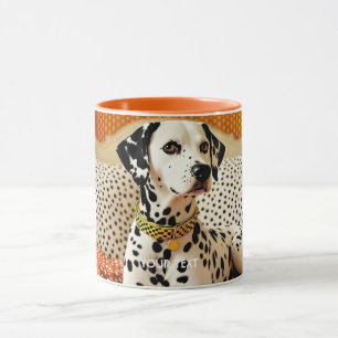 Fantasy Cute Polka Dog Dot Mug