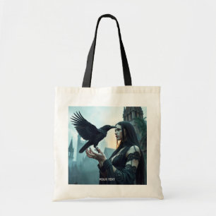 Fantasy Cute Renaissance Gothic Woman Tote Bag