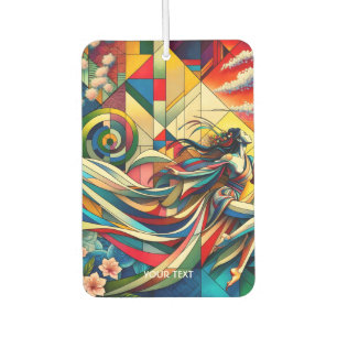 Fantasy Cute Sakura Modern Girl Car Air Freshener