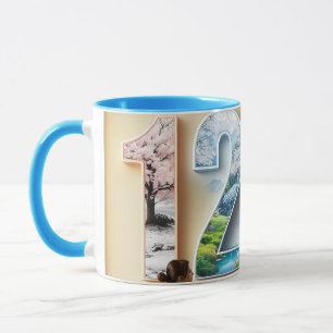 Fantasy Cute Season Four Numbers Mug