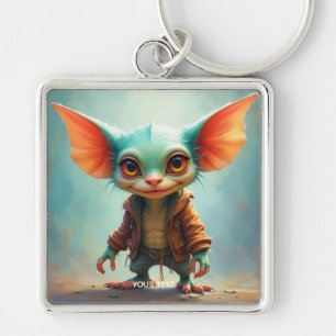 Fantasy Cute  Small Adorable Creature Key Ring