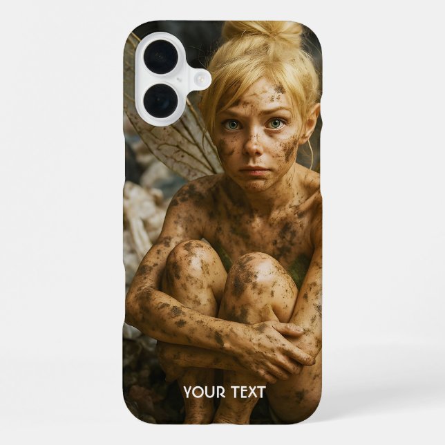 Fantasy Cute Small Dirty Creature iPhone Case (Back)