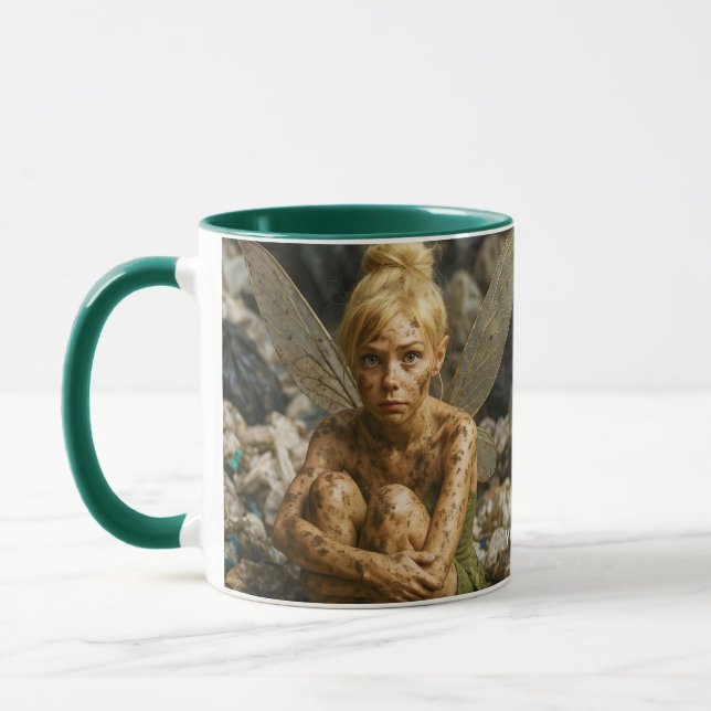 Fantasy Cute Small Dirty Creature Mug (Left)