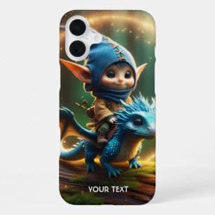 Fantasy Cute Small Flying Creature iPhone 16 Plus Case