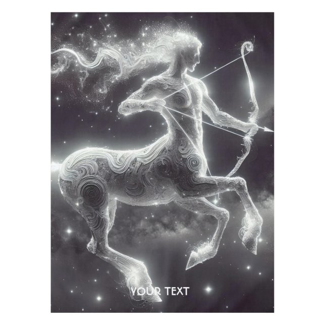 Fantasy Cute Space Stars Centaur Tablecloth (Front)