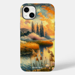 Fantasy Cute Spring Trees Landscape Case-Mate iPhone 14 Plus Case