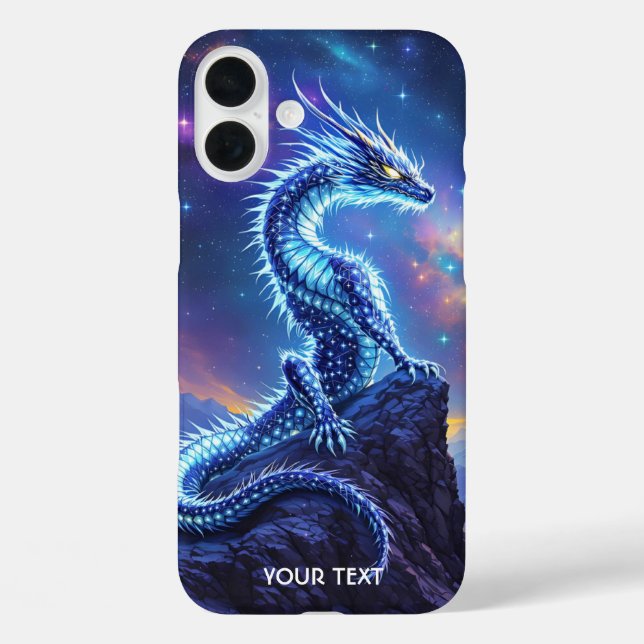 Fantasy Cute Starlight Dragon Skies Case-Mate iPhone Case (Back)