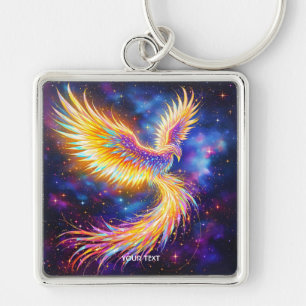 Fantasy Cute Starlight Phoenix Space Key Ring