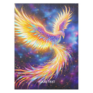 Fantasy Cute Starlight Phoenix Space Tablecloth