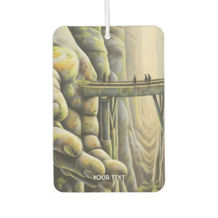 Fantasy Cute Stone Hand Bridge Car Air Freshener