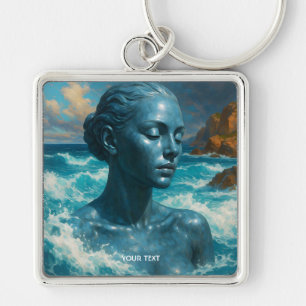 Fantasy Cute Stone Skin Sea Key Ring