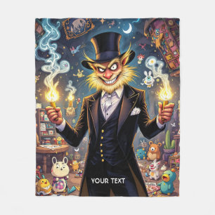 Fantasy Cute Super Villain Toys Fleece Blanket