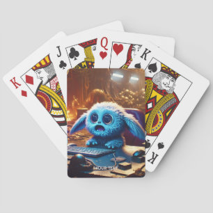 Fantasy Cute Sweet Little Monster Playing Cards