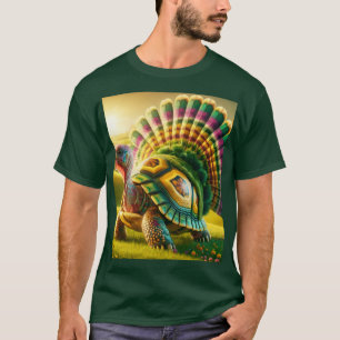 Fantasy Cute Turkey Turtle Mix T-Shirt