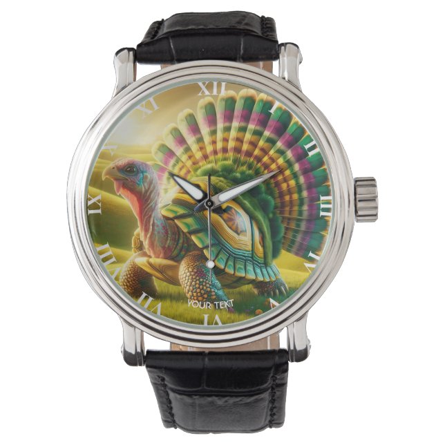 Fantasy Cute Turkey Turtle Mix Watch (Front)