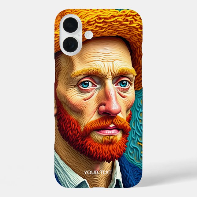 Fantasy Cute Van Yarn Portrait Case-Mate iPhone Case (Back)