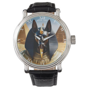 Fantasy Cute Vivid Egypt God Pyramids Watch