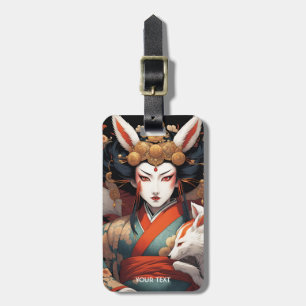 Fantasy Cute Vivid Japanese Theatre Girl Luggage Tag
