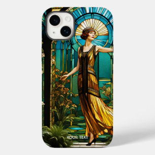 Fantasy Cute Vivid Stained Glass Woman Case-Mate iPhone 14 Plus Case