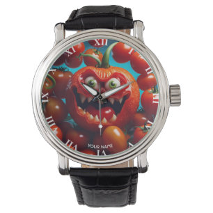 Fantasy Cute Vivid Tomato Funny Creature Watch