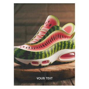 Fantasy Cute Watermelon Sport Shoes Tablecloth