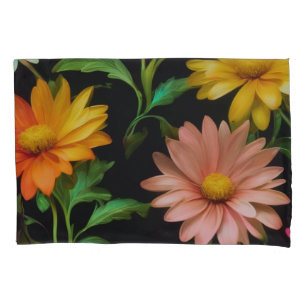 Fantasy Daisy Pattern Pillowcase