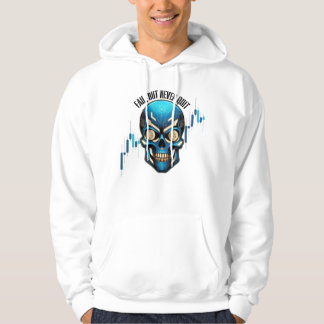Fantasy Design | Crypto Btc | Motivation | Blue Hoodie