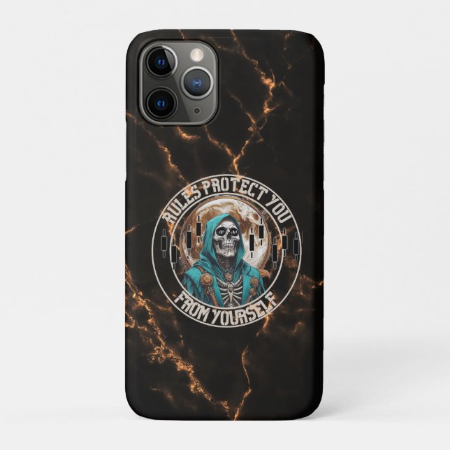 Fantasy Design marble | Grim Reaper | Motivation Case-Mate iPhone Case (Back)