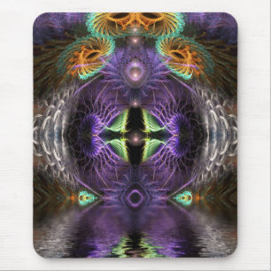 Fantasy Doorway : Fractal Art Mousepad