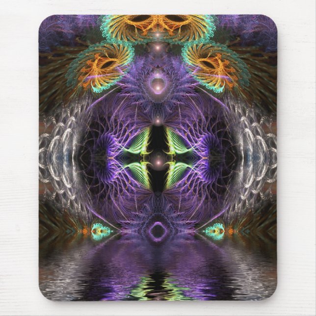 Fantasy Doorway : Fractal Art Mousepad (Front)
