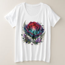 Fantasy Double Exposure Flowers