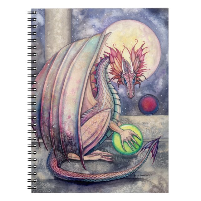Fantasy Dragon Art Notebook (Front)