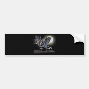 Fantasy dragon bumper sticker