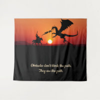 Fantasy Dragon Knight Inspirational Motivational