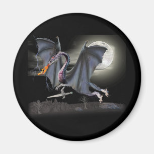 Fantasy dragon magnet