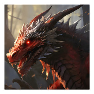 Fantasy Dragon Photo Print