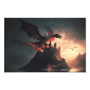 Fantasy Dragon Photo Print