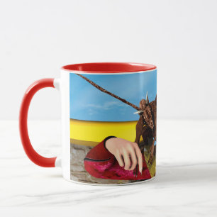 Fantasy Dragon Princess Digital Art Mug