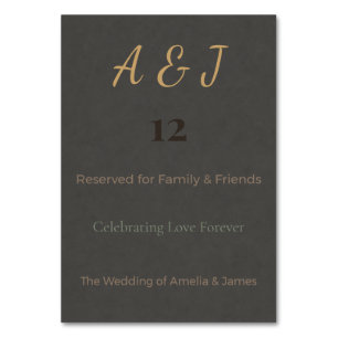 Fantasy Dragon Table Cards Magical Wedding