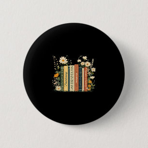 Fantasy Drama Tragedy Book Floral Subtle Anti-trum 6 Cm Round Badge