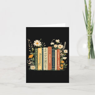 Fantasy Drama Tragedy Book Floral Subtle Anti-trum Card